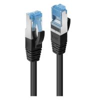 Cable de red Cat.6A S/FTP LSZH de 1 m, negro