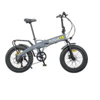Bicicleta eléctrica NILOX J4 Plus Gris