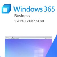 Windows 365 business 1 vcpu 2 gb 64 gb