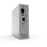 TAA, 10/100/1000T to 100X/1000X SFP Industrial Temp Gigabit Media Converter