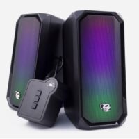 Altavoces 2.0 con iluminación RGB R205