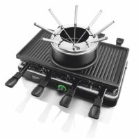 GR-FRG.016A- HAEGER COOL DINNER FONDUE + GRILL + RACLETTEES