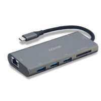 43278 - DST-Mini Plus, minidocking station USB-C para computadora portátil con 4k HDMI, compatibilidad con VGA y carga de transferencia de 100 W