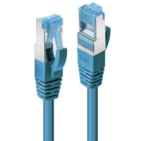 Cable de red Cat.6A S/FTP LSZH de 0,3 m, azul