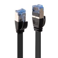 47485 - Cable de red plano U/FTP Cat.6A de 10 m, negro