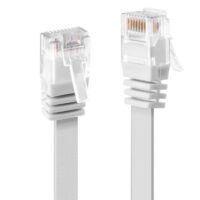 47503 - Cable de red plano U/UTP Cat.6 de 3 m, blanco