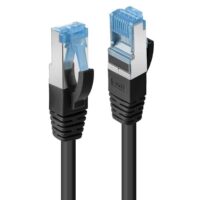 Cable de red Cat.6A S/FTP LSZH de 10 m, negro