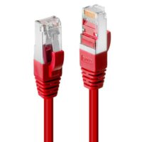 Cable de red Cat.6 S/FTP LSZH de 5 m, rojo