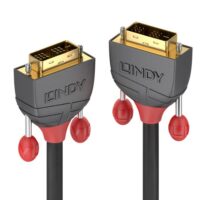 Pomo - Cable de enlace único DVI-D SLD de 25 m, línea Anthra