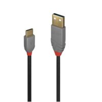 36885 - Cable USB 2.0 Tipo A a C de 0,5 m, Línea Antracita