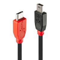31717 - Cable USB 2.0 tipo Micro-B a Mini-B OTG de 0,5 m