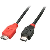 31759 - Cable USB 2.0 tipo Micro-B a Micro-B OTG de 1 m