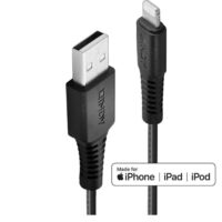 31292 - Cable USB tipo A a Lightning reforzado de 2 m
