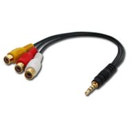 Cable adaptador AV - Estéreo y video compuesto