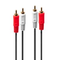 35660 - Cable de Audio Premium 2xPhono Estéreo, 1m