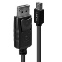 Cable Mini DP a DP, Negro, 5m