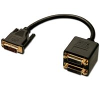41215 - Cable divisor de doble enlace DVI, 2 vías