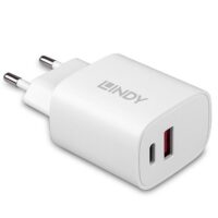Cargador USB tipo A y C de 20 W