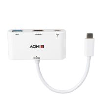 Convertidor USB 3.2 tipo C a HDMI con puerto USB tipo A y Power Delivery