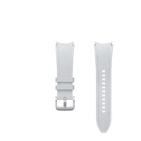 CORREA HIBRIDA CUERO ECOLOGICO PLATA GALAXY WATCH
