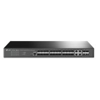Conmutador administrado JetStream de 24 puertos SFP L2+ con 4 ranuras 10GE SFP+
