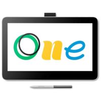 DTH134W0B Wacom One 13 touch pen display