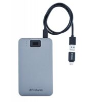 FINGERPRINT HDD USBA/USB-C 1TB GREY