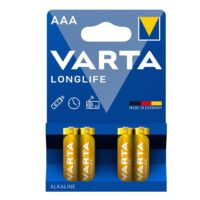 Pila alcalina AAA Pack 4