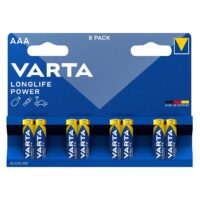 Pila alcalina AAA Pack 8