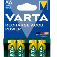 Pila alcalina recargable AA Pack 4