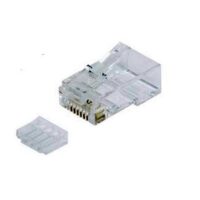Conector Macho RJ45 Cat6 UTP, AWG27/7 a 24/7 (1 unidad) AK-219602-100U