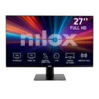 Monitor 27", Full HD, IPS, 75Hz, HDMI y VGA, 5ms