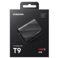 DISCO SSD T9 4TB USB BLACK