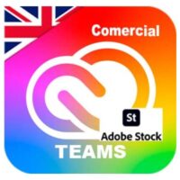 CREATIVE CLOUD FOR TEAMS ALL APPS + STOCK ENGLISH