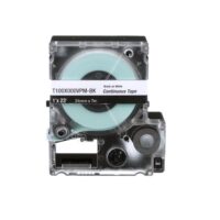 Impresora MP PXE  T100X000VPM-BK Continuación. Cinta, Seguridad e Identificación, Vinilo, Negro/Blanco