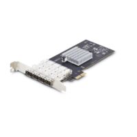 Tarjeta PCIe 2.1x2 de Red de Fibra Óptica/Cobre Ethernet 1Gb SFP de 4 Puertos