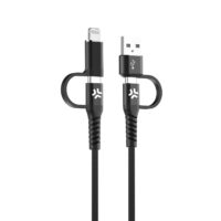 CABLE A+C A C+LIGHT 2M NEGRO