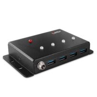 Hub USB 3.0 metálico de 4 puertos