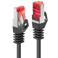 Cable de red S/FTP Cat.6 de 1 m, negro