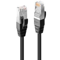 Cable de red Cat.6 S/FTP LSZH, testeado, negro, 2m