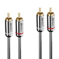 Cable de audio RCA de 1 m, línea Cromo