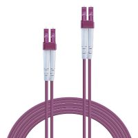 Cable de fibra óptica, LC/LC, OM4, 20m