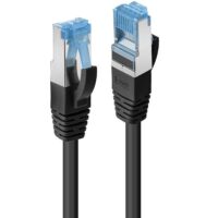 Cable de red Cat.6A S/FTP LSZH, negro, 7,5m