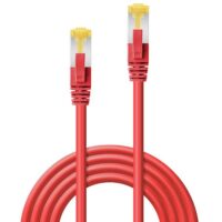 Cable de red RJ45 S/FTP LSZH de 1 m, rojo