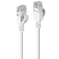 Cable de red ultradelgado Cat.6A U/UTP LSZH de 0,3 m, gris