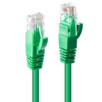 Cable de red Cat.6 U/UTP, de 0,5 m, verde