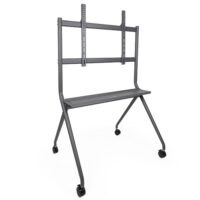 iSTAND Soporte de Suelo con Ruedas para Pantallas 50"- 86", Gris
