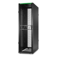 Bastidor para servidores APC NetShelter SX Gen 2, 42U, 1991 alto x 600 ancho x 1200 profundidad mm, con laterales, negro