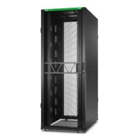 Bastidor para servidores APC NetShelter SX Gen 2, 42U, 1991 alto x 750 ancho x 1200 profundidad mm, con laterales, negro