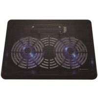 CNBCOOLPAD2F - Almohadilla de refrigeración para portátil con 2 ventiladores